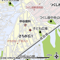 千葉県四街道市さちが丘周辺の地図