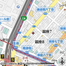 銀座 いわ周辺の地図