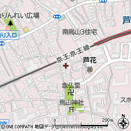 東京都世田谷区南烏山2丁目27周辺の地図