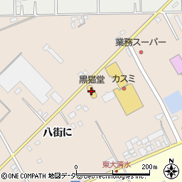 リサイクル・アンティーク黒猫堂八街店周辺の地図