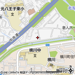 東京都八王子市叶谷町1707周辺の地図