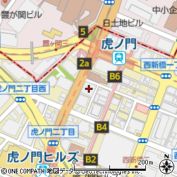 東京都港区虎ノ門1丁目15-16周辺の地図