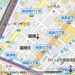 TheBar草間GINZA周辺の地図