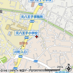 東京都八王子市横川町1185周辺の地図