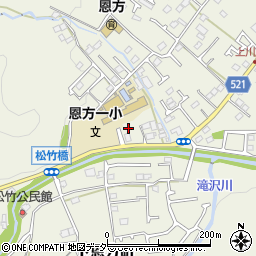 東京都八王子市下恩方町1377周辺の地図