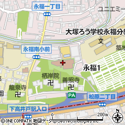 特養老人ホーム永福南社会福祉ガーデン周辺の地図