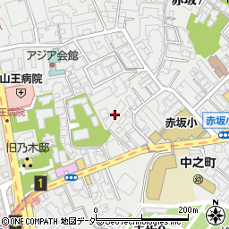 88訪問看護ステーション赤坂周辺の地図