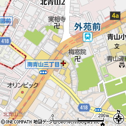 成城石井南青山店周辺の地図