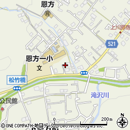 東京都八王子市下恩方町1381周辺の地図