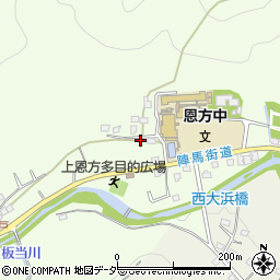 東京都八王子市上恩方町118周辺の地図