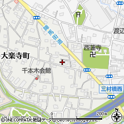 東京都八王子市大楽寺町546周辺の地図