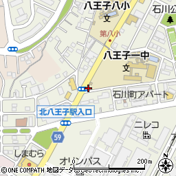 東京都八王子市石川町2957周辺の地図