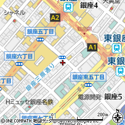 サンマルクカフェ 銀座みゆき通り店周辺の地図