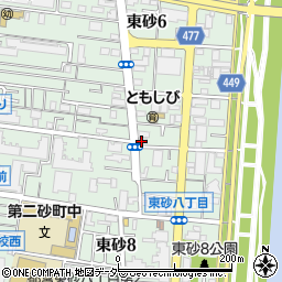 つきじ竹鈴周辺の地図