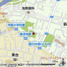 [葬儀場]春清寺斎場周辺の地図
