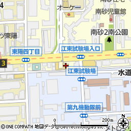 餃子バル福 東陽町周辺の地図