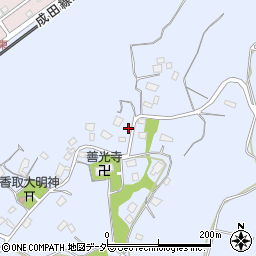 千葉県四街道市鹿渡367-1周辺の地図