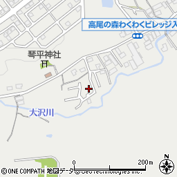 東京都八王子市川町607周辺の地図