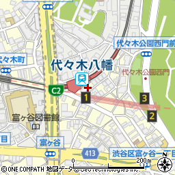 フレンチ酒場 nanoru namonai 代々木八幡店周辺の地図