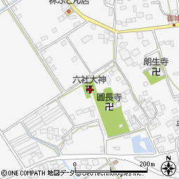 千葉県匝瑳市野手1493周辺の地図