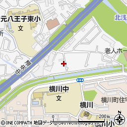 東京都八王子市叶谷町1706周辺の地図