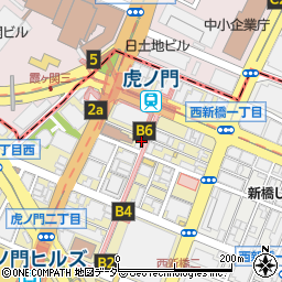 株式会社マスモト　虎ノ門周辺の地図