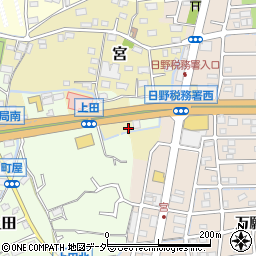 東京都日野市宮243-3周辺の地図