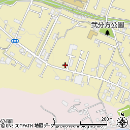 東京都八王子市弐分方町725周辺の地図