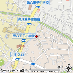 東京都八王子市横川町1183周辺の地図