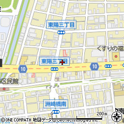 江東信用組合洲崎支店周辺の地図