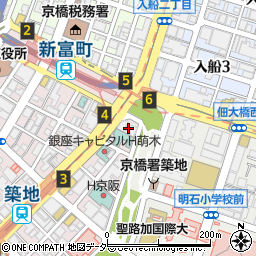 永谷建物管理株式会社管理室　築地武蔵野マンション周辺の地図