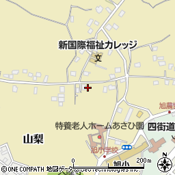 千葉県四街道市山梨1404周辺の地図