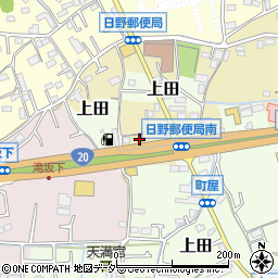 東京都日野市宮373周辺の地図