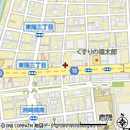 トナリ 東陽町店周辺の地図