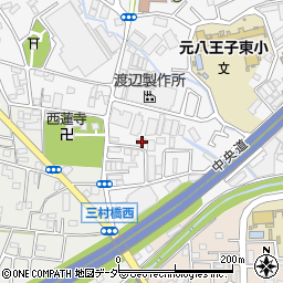 山口電材株式会社　八王子工場周辺の地図
