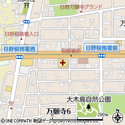 日産東京日野店周辺の地図