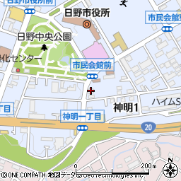 ＥＭＩＮＥＮＴＥ神明周辺の地図