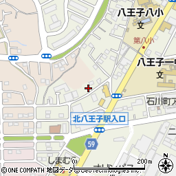 東京都八王子市石川町2096周辺の地図