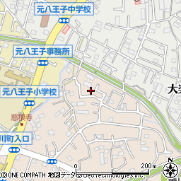 東京都八王子市横川町1169周辺の地図