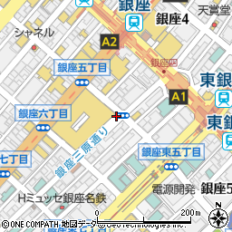 エステティックＲＡＹＶＩＳ　銀座店周辺の地図