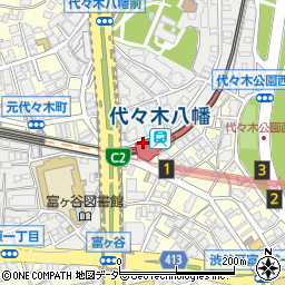 東京都渋谷区代々木5丁目6周辺の地図