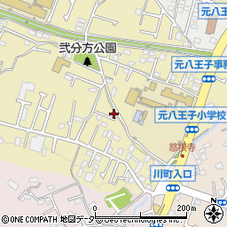 東京都八王子市弐分方町706-12周辺の地図