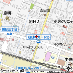 オール東京ガス　エネスタ朝日町周辺の地図
