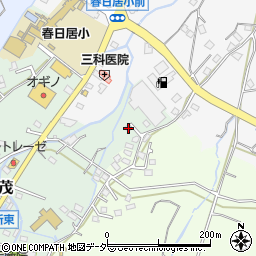 山梨県笛吹市春日居町加茂280-1周辺の地図