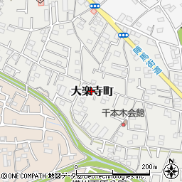 東京都八王子市大楽寺町610周辺の地図