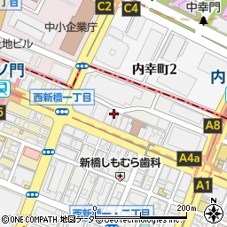 東京都港区西新橋1丁目6-6周辺の地図