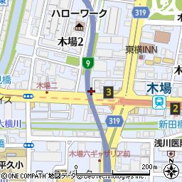 舟木橋トイレ周辺の地図