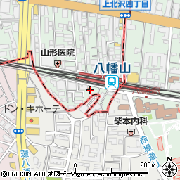 川原眼科医院周辺の地図