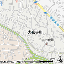 東京都八王子市大楽寺町612周辺の地図