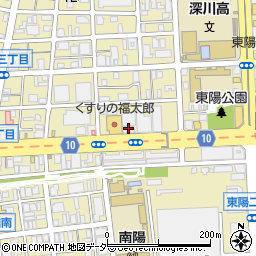 舎鈴 東陽町店周辺の地図